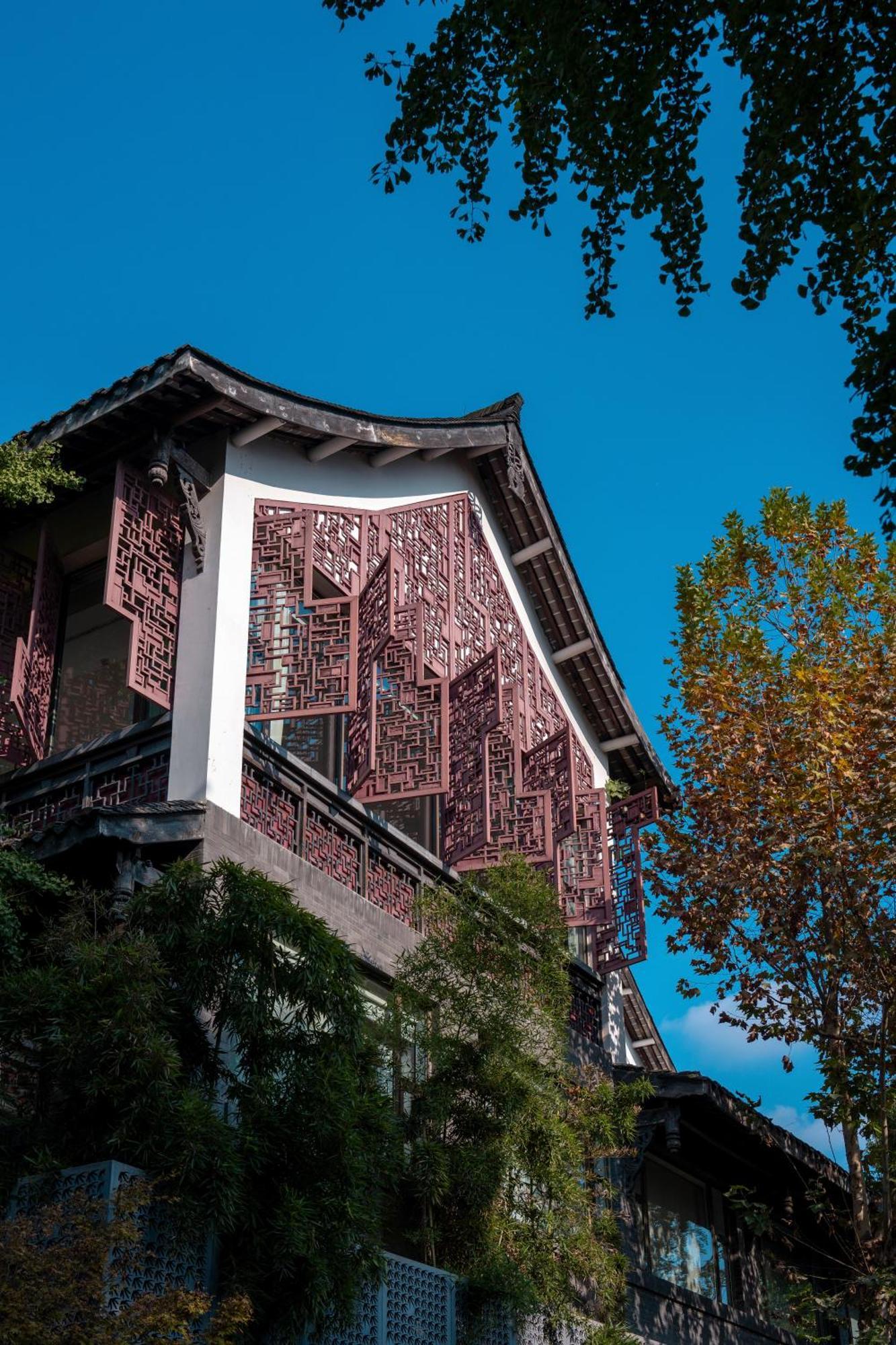 Guanyin Yiyuntai Hotel Chengdu Exterior foto