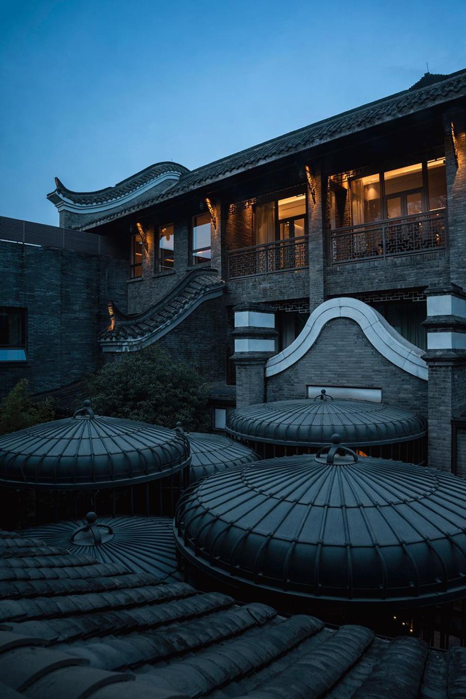 Guanyin Yiyuntai Hotel Chengdu Exterior foto