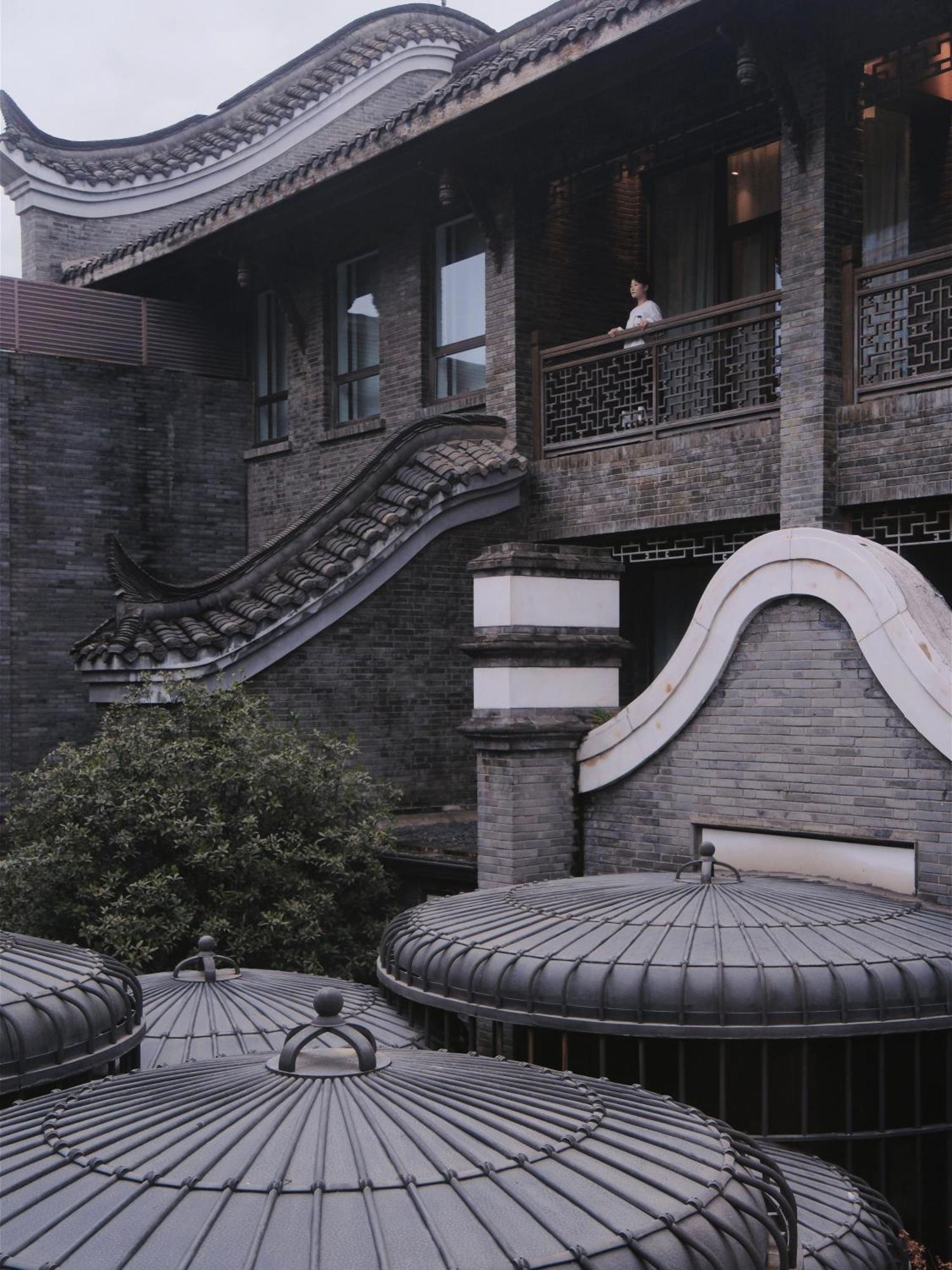 Guanyin Yiyuntai Hotel Chengdu Exterior foto