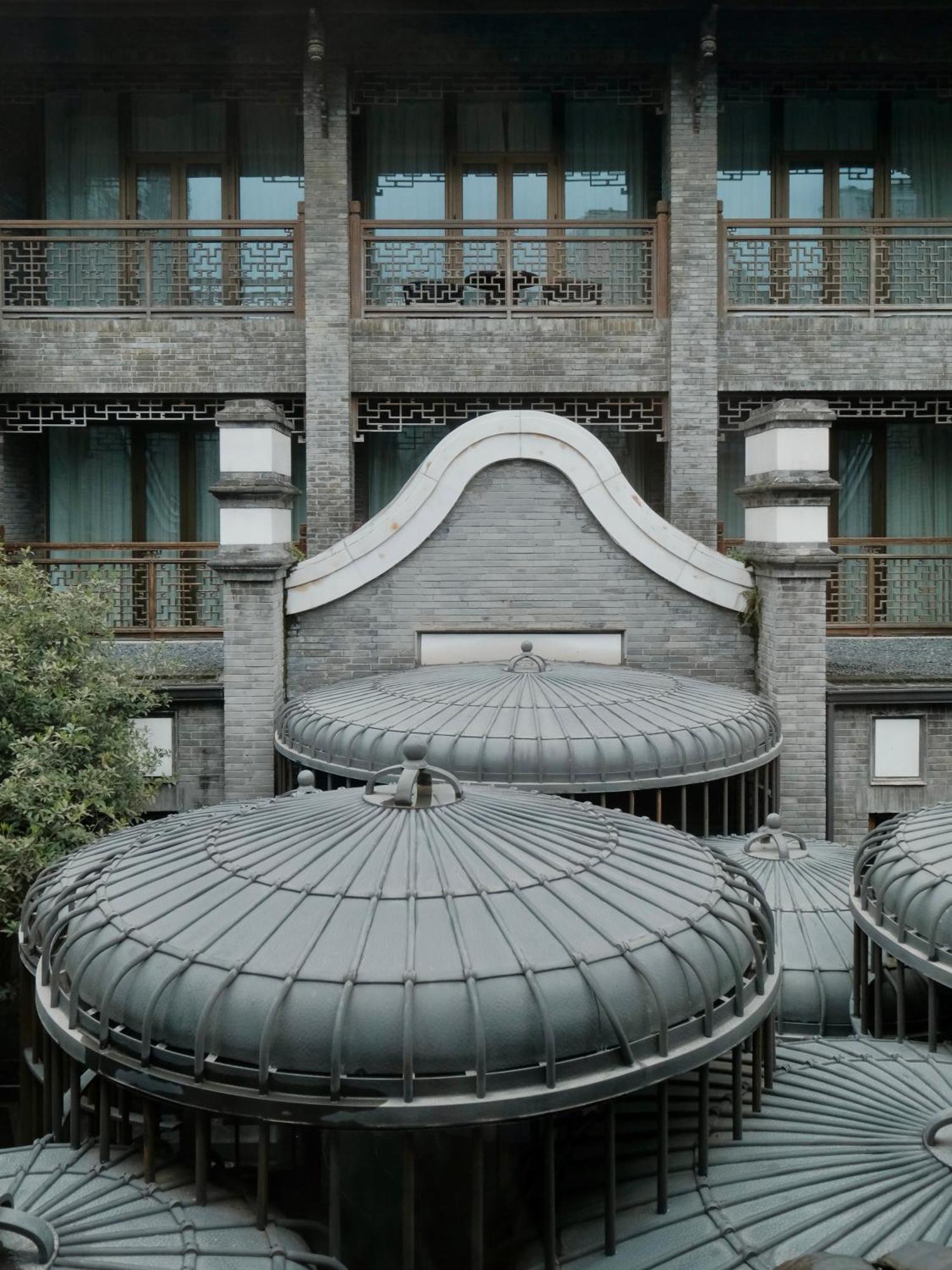 Guanyin Yiyuntai Hotel Chengdu Exterior foto